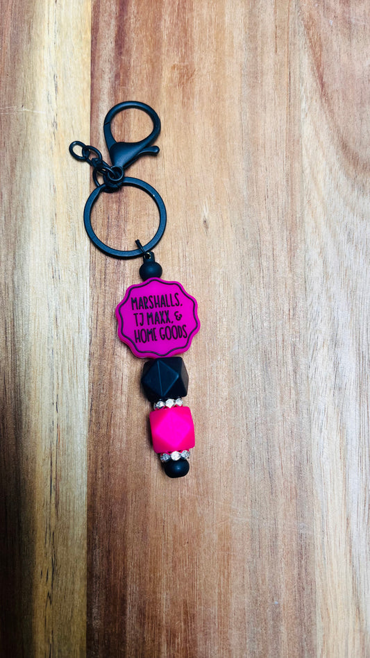 Bar Keychain with Shopping Focal