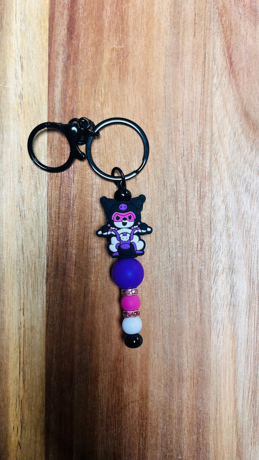 Bar Keychain with Kuromi focal