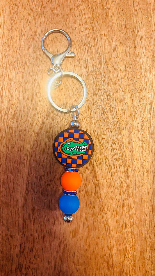 Bar Keychain Florida Gators focal Colors: Primary Blue and Orange